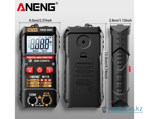 Цифровой мультиметр ANENG M114